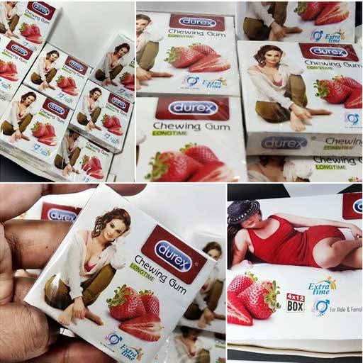 Durex Chewing Gum – Longtime SupportFree Home Delivery